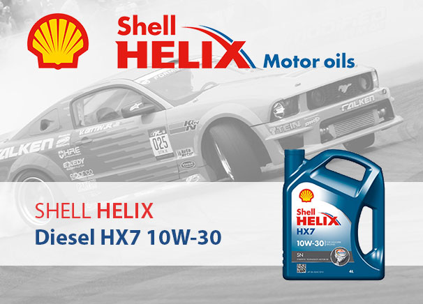 SHELL HELIX Diesel HX7 10W-30 | TA Resources Myanmar