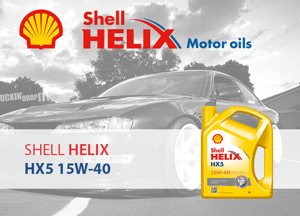 SHELL HELIX HX5 15W-40 | TA Resources Myanmar